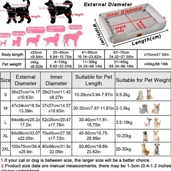 Dog Bed Size