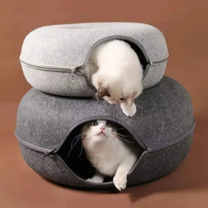Cat Bed Donut 02