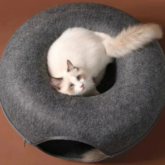 Cat Bed Donut