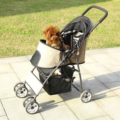 Stroll in Style with Your Pet: Foldable Travel Stroller ShopTrendMF