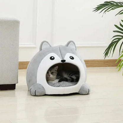 🐾😺 Ultra-Soft Cat Cave Bed – A Cosy Retreat for Your Furry Friend! ShopTrend MF