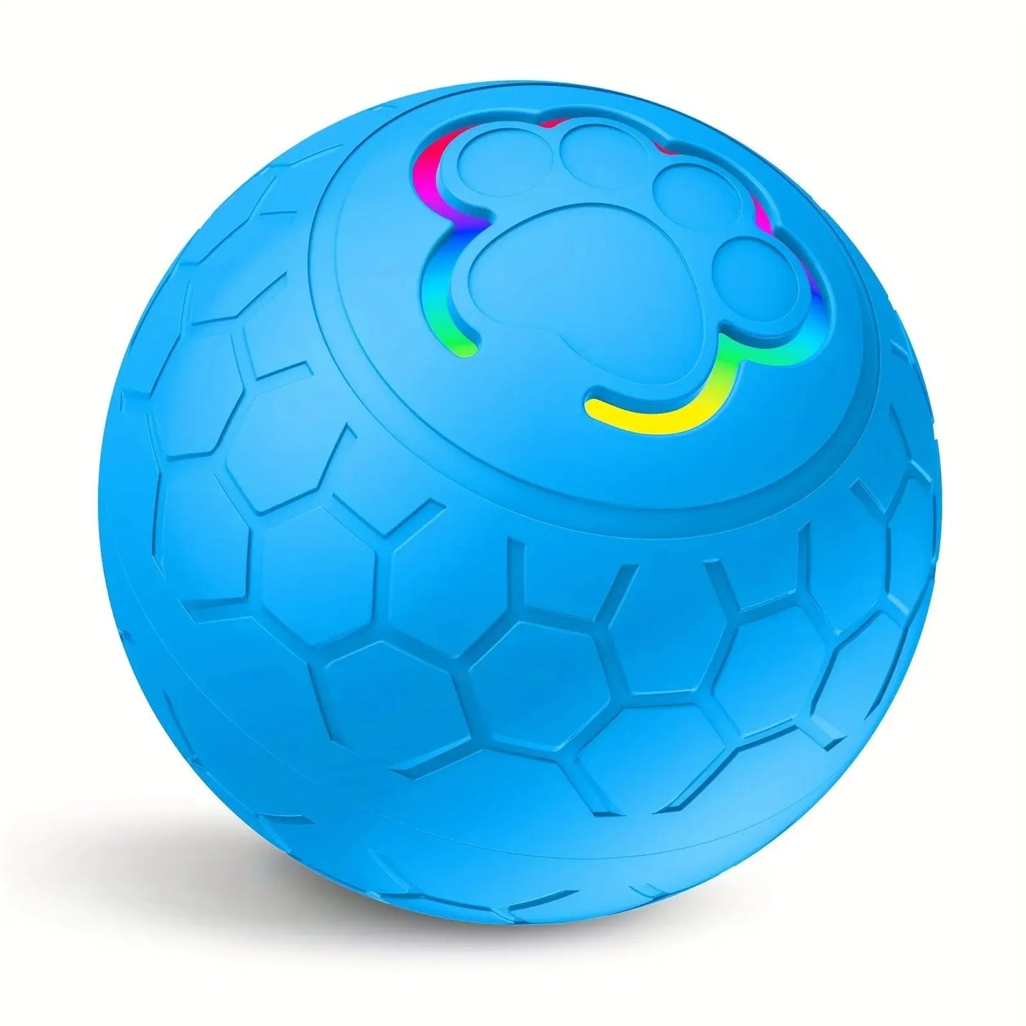 Smart Dog Toy Ball Electronic Interactive Pet Toy Ball USB Automatic Bouncing Rolling Toy Ball With RGB Lights Puppy Cat Product ShopTrend MF