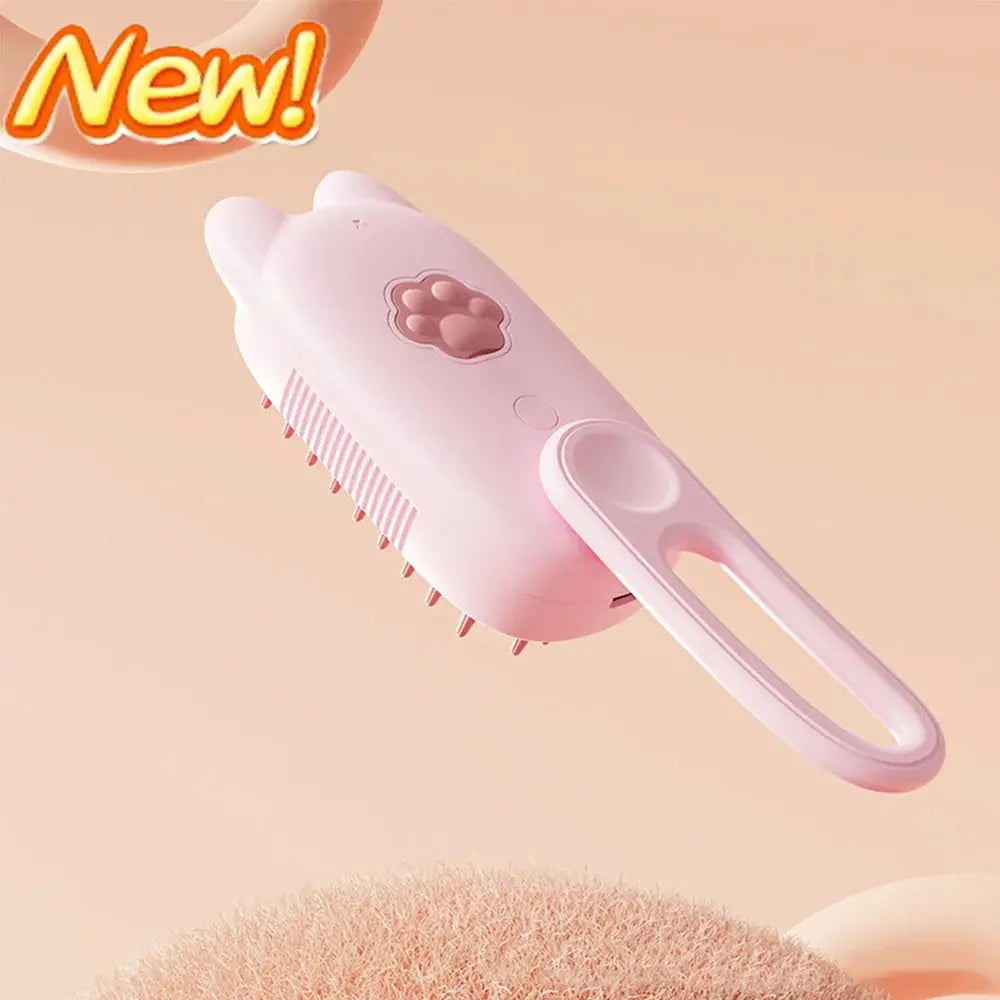 3-in-1 Electric Pet Grooming Brush, Hair Removal and Massage Tool for Dogs and Cats ShopTrend MF
