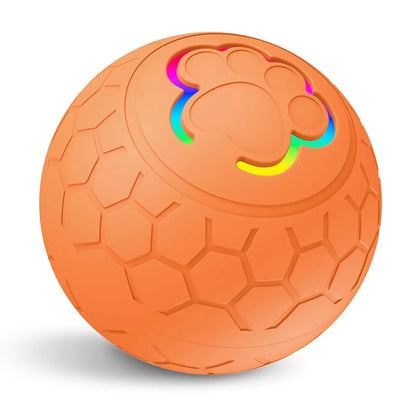 Smart Dog Toy Ball Electronic Interactive Pet Toy Ball USB Automatic Bouncing Rolling Toy Ball With RGB Lights Puppy Cat Product ShopTrend MF