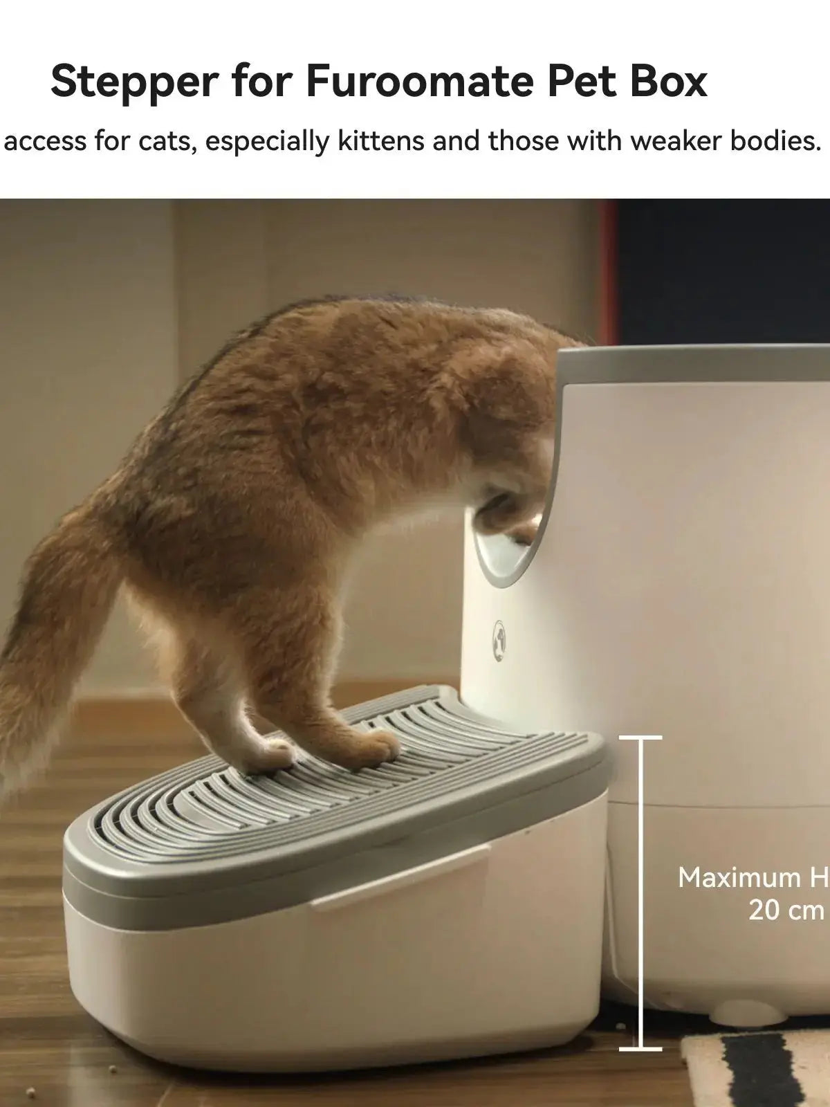 Self-Cleaning Cat Litter Box Open-Top Design with Advanced Safety Sensors Extra Large Capacity for Multi-Cat Homes Hassle-Free ShopTrend MF