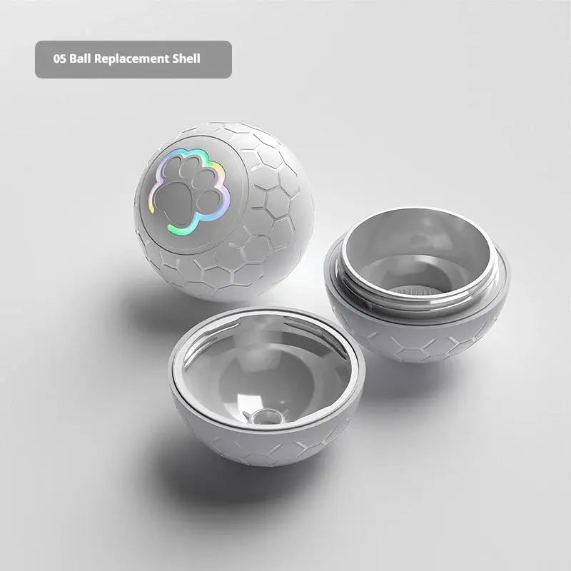 Smart Dog Toy Ball Electronic Interactive Pet Toy Ball USB Automatic Bouncing Rolling Toy Ball With RGB Lights Puppy Cat Product ShopTrend MF