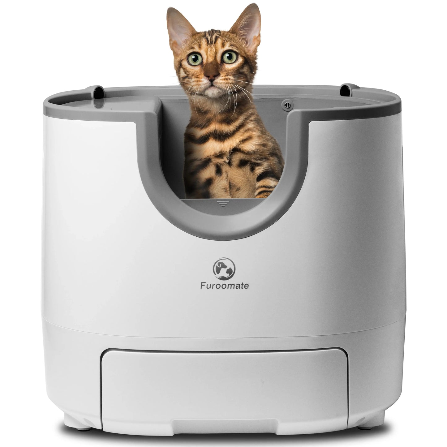 Self-Cleaning Cat Litter Box Open-Top Design with Advanced Safety Sensors Extra Large Capacity for Multi-Cat Homes Hassle-Free ShopTrend MF
