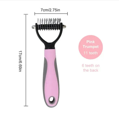 3-in-1 Electric Pet Grooming Brush, Hair Removal and Massage Tool for Dogs and Cats ShopTrend MF