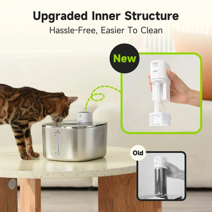 APETDOLA 4L Wireless Cat Water Fountain Auto Sensor Drinking Fountain For Cats Dog Drinker Pet Water Dispenser Accessories ShopTrend MF