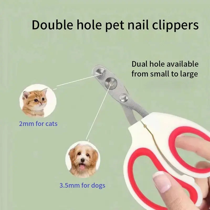 Professional Cat Nail Clippers for Small Cat Dog Stainless Steel Puppy Claws Cutter Pet Nail Grooming Clippers Trimmer ShopTrend MF