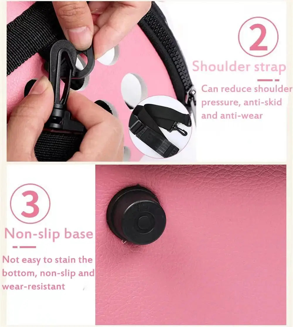 Shoulder Bag Capsule Style, Transparent, Breathable, Portable. For Dogs and Cats. ShopTrendMF