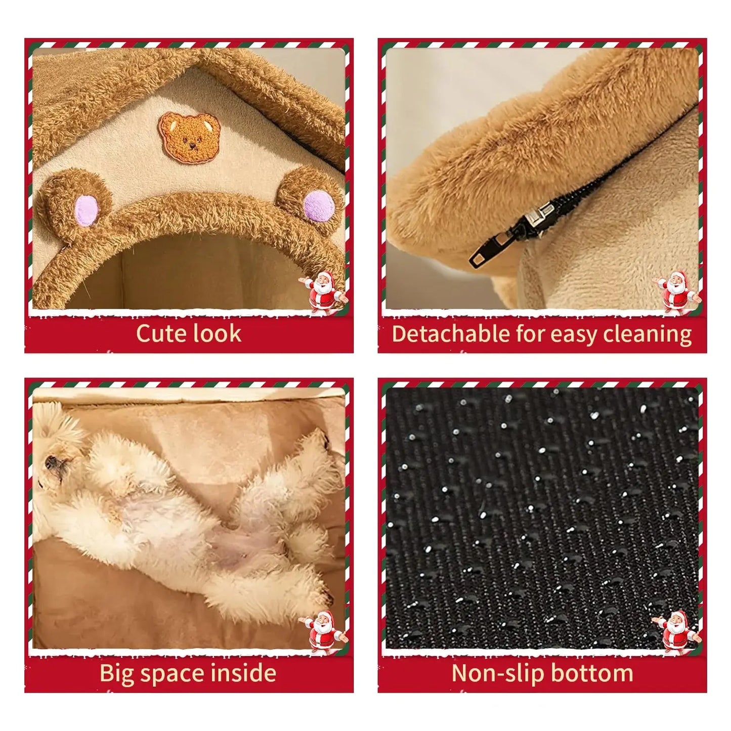 🐾✨ Dreamy Pet Retreat – Ultra-Cozy Bed Shelter for Cats and Dogs ShopTrend MF